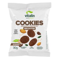 COOKIES VITALIN AMARANTO COM CACAU S/GLÚTEN 30G