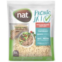 PEITO DE FRANGO DESFIADO PRONTO NAT 400G