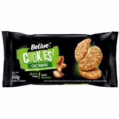 COOKIES BELIVE CASTANHAS 80G