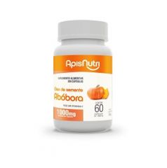 ÓLEO DE SEMENTE ABÓBORA 60 CAPS 1000MG APISNUTRI