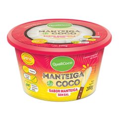MANTEIGA COCO QUALICOCO SEM SAL 200G