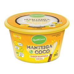 MANTEIGA COCO QUALICOCO COM SAL 200G