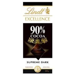 CHOCOLATE LINDT EXCELLENCE 90% CACAU 100G