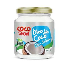 ÓLEO DE COCO SEM SABOR COCO SHOW 200ML