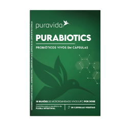 PURABIOTICS 30 CAPS PROBIÓTICOS VIVOS PURA VIDA