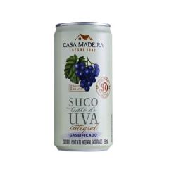 SUCO CASA MADEIRA INTEGRAL UVA TINTO GASEIFICADO 269ML