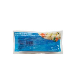 BACALHAU BOM PORTO DESSALG. DESFIADO MACRO 500G