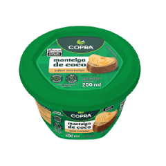MANTEIGA COCO COPRA CREMOSA COM SAL 200G