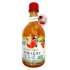 VINAGRE MAÇÃ ALMAROMI ORGÂNICO 400ML