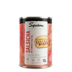 SALSICHA VEG DEFUMADA SUPERBOM 400G