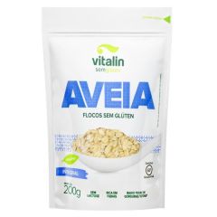 AVEIA FLOCOS GROSSOS S/GLÚTEN VITALIN 200G