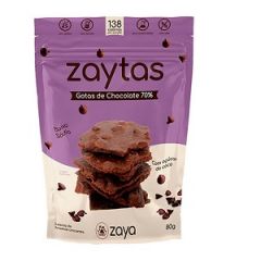 BROWNIE LASCAS ZAYTAS GOTAS CHOC 70% 80G