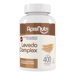LEVEDO DE CERVEJA 400 COMP 500MG APISNUTRI