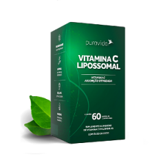 VITAMINA C LIPOSSOMAL 60 CAPS 1100MG PURA VIDA