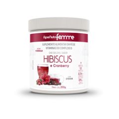 CHÁ HIBISCUS SOLUVEL CRANB. APISNUTRI 200G