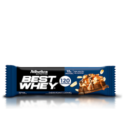 BARRA PROTEINA BEST WHEY 10G PROTEIN PEANUT CARAMEL