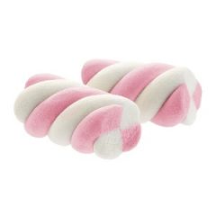 MARSHMALLOW TORCÃO RECHEADO ROSA/BRANCO FINI 100g