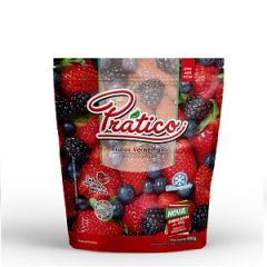 FRUTAS VERMELHAS INTEIRAS CONGELADAS PRÁTICO 400G