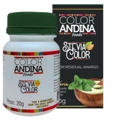 ADOÇANTE COLOR ANDINA STEVIA 20G