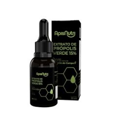 EXTRATO PROPOLIS 15% VERDE APISNUTRI 30ML