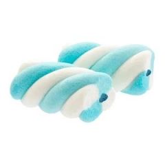 MARSHMALLOW TORCÃO AZUL/BRANCO FINI 100g