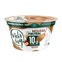 MOUSSE PROTEIN AVELÃ VIDA VEG 130G