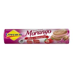 BISCOITO LOWÇUCAR RECHEADO MORANGO 120G