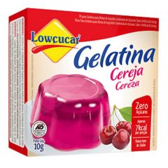 GELATINA ZERO LOWÇUCAR CEREJA 10G